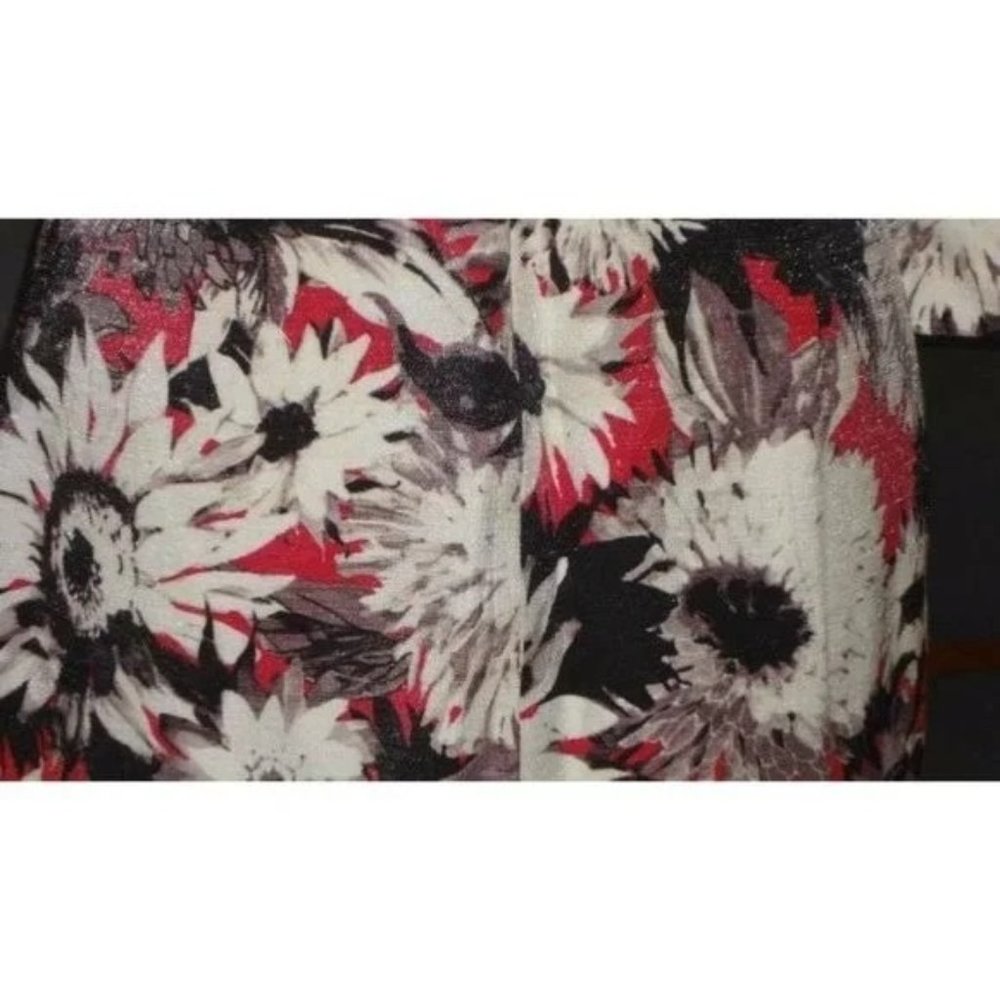 🆕 Debbie Shuchat Cutout Yoke Floral Print Dress 8 - Picture 8 of 8